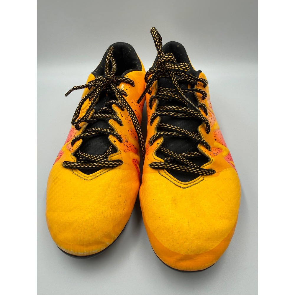 Adidas X 15.3 FG AG Soccer Cleats Mens 7.5 Solar Gold Black Pink S74632